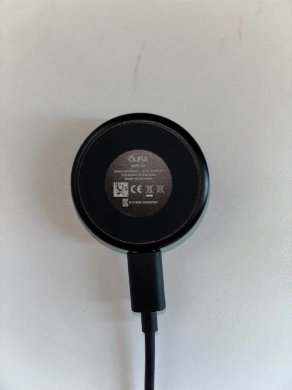 Oura Ring Gen 3 size 7 charger